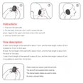 thumbnail image 4 of 3 Pairs Bandless Ear Muffs Fleece Windproof Earmuffs, Soft Warm,  Design, Suitable for Outdoor Activities, 4 of 8
