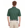 thumbnail image 2 of Harriton Chemise en Sergé à Manches Courtes pour Hommes Foundation 100 % Coton avec Teflonâ„¢, 2 of 2