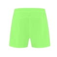 thumbnail image 2 of Mens Shorts Mens Casual Solid Color Casual Drawstring Pockets Elastic Sports Shorts, 2 of 3