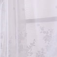 thumbnail image 3 of Lace Cafe Kitchen Ruffle Window Drape Valance Semi Transparent Window drape valance; Lace Voile Curtains Window Treatment, 3 of 9