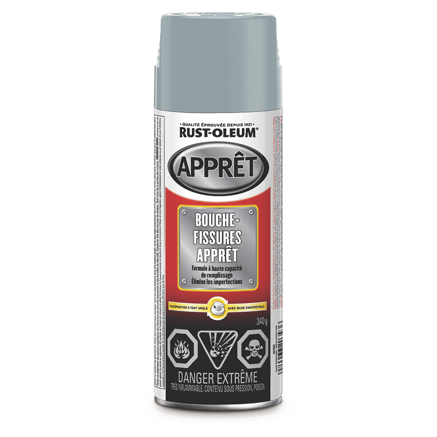 Apprêt bouche-pores ponçable en aérosol Rust-Oleum Specialty, gris, 340 g