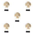 thumbnail image 2 of Wweixi Creative Nordic Home Decoration Accessories Iron Home Office Decor Desktop Gold S 5Set, 2 of 6