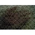 thumbnail image 4 of oneOone Cotton Silk Fabric Shapes Geometric Sashiko Printed Fabric 1 Yard 42 Inch Wide, 4 of 4