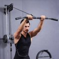 thumbnail image 3 of Straight Bar Pulldown Tricep for Training Gym Workout 830x25mm, 3 of 8