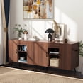 thumbnail image 4 of Costway Buffet Bahut Armoire Bar à Vin Armoire avec Tiroir et Tablettes Ajustables, 4 of 10