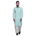 thumbnail image 1 of Atasi Kurta Pathani pour Hommes à Manches Longues Kurta Décontracté, 1 of 5