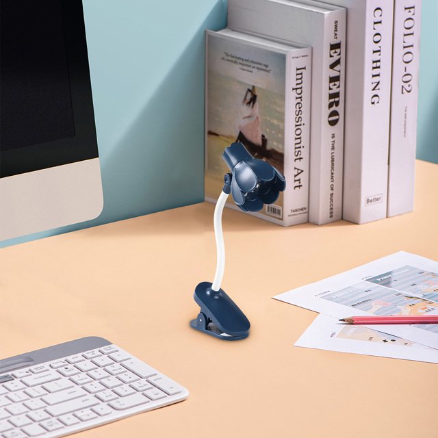 Jpxdew Portable LED Desk Lamp for Reading,Folding Magnetic Suction,Eye Protection Night Light