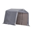 thumbnail image 4 of guohui Remise de Jardin Extérieur Abri de Rangement Robuste Réutilisable Polyvalent Abri Extérieur Tente de Rangement Portable pour l'Été Patio Vélo 180x300x200cm, 4 of 8