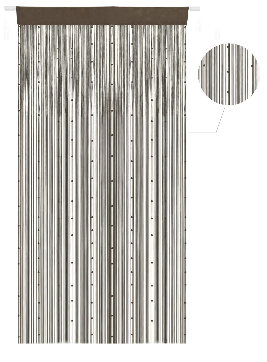 Gouchee Home String panneaux à passe-tringle