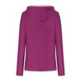 thumbnail image 5 of Timegard Womens Hoodies Plus Size Long Sleeve Thumb Hole Pullover Fall Casual Solid Color Comfy Tops, 5 of 5
