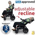thumbnail image 3 of MAJESTIC IQ-8000 New Remote & Joystick Controlled Mobility Aid Lightweight Foldable Electric Wheelchair, 3 of 6