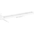 thumbnail image 4 of vidaXL Gabion Lit Surélevé Acier Galvanisé 360x30x10 cm, 4 of 5
