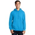 thumbnail image 1 of Port 1154541 Fan Favorite Fleece Pullover Hooded Sweatshirt, Sapphire - Extra Small, 1 of 2