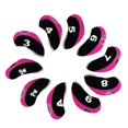 thumbnail image 2 of 10pcs/pack Golf Club head Wedge Iron Cover Covers Protective Set Durable, 2 of 9