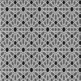 thumbnail image 1 of Ahgly Company Tapis d'Intérieur Carrés Transitionnels Noirs Lavables à la Machine, 5 Pieds Carré, 1 of 7