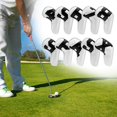 thumbnail image 3 of 10 Pcs Couvre-Têtes de Golf en Fer Colorés Couvre-Têtes de Golf Légers en Fer Mode pour Sports Cadeau Voyage E, 3 of 9