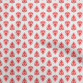 thumbnail image 1 of oneOone Cotton Silk Red Fabric Asian Block Sewing Craft Projects Fabric Prints By Yard 42 Inch Wide, 1 of 4