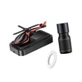 thumbnail image 2 of Maoww Solar Airplane Aroma Diffusers Ornament Mute Essential Universal Diffusers Oil Red 11x6x5.7cm, 2 of 6
