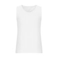 thumbnail image 3 of Birdeem Camisole en Lin Respirante Coupe Fine Débardeur Ample Sans Manches Col Rond, 3 of 10