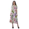 thumbnail image 1 of Moomaya Robes d'Été Imprimées Décontractées pour Femmes, Robes de Cocktail, Vêtements de Mariage, 1 of 5