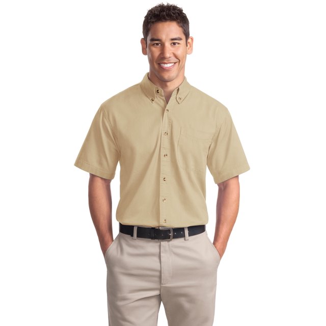 Port Authority Chemise à Manches Courtes en Sergé pour Hommes S500T
