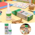 thumbnail image 2 of TIELUTT Strong Multipurpose for Home and DIY Projects Quick Drying Clear Bond on Ceramic Fabric and More 50ml 1 Stuff with Acrylic Nail Glue Fast Dry 10 Days of Glue Construction School Glue Sticks, 2 of 6