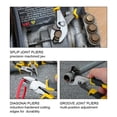 thumbnail image 2 of WorkPro Pliers Set -6 Piece,Long Nose,Diagonal,Slip Joint,Groove Joint,Mini Long Nose & Diagonal Pliers, 2 of 4