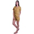 thumbnail image 2 of Moomaya Sleep Sets For Women With Shorts Pj Printed Short Sleeve Sleep Tops, 2 of 6