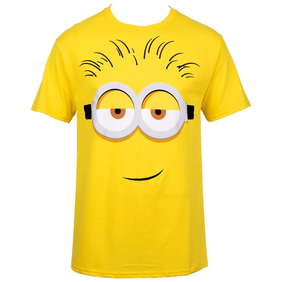 Minions T-Shirt à Visage Béat - Moyen