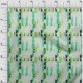 thumbnail image 3 of oneOone Velvet Dusty Teal Green Fabric Abstract Stroke With Texture Craft Projects Decor Fabric Printed By The Yard 58 Inch Wide, 3 of 5