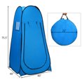 thumbnail image 2 of Costway Portable Pop up Camping Fishing Bathing Shower Toilet Changing Tent Room Blue, 2 of 10