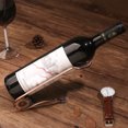 thumbnail image 3 of Aqestyerly Metal Wine Rack Stand with Bottle Holder for Kitchen, Bar, and Dining Room Decor Gift, 3 of 7