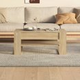 thumbnail image 3 of vidaXL Coffee Table Sonoma Oak 102x55x45 cm Engineered Wood, 3 of 4