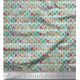thumbnail image 1 of Soimoi Polyester Crepe Fabric Bottle & Wine Glass Bar Print Fabric by The Yard 52 Inch Wide, 1 of 5