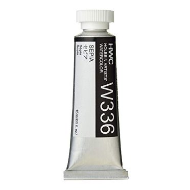 Holbein Artist's Aquarelle Tube 15ml (Sépia) W336