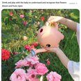 thumbnail image 3 of Guardoinrt Plastic Watering Can Flower Potted Pot Long Mouth Sprinkler Cartoon Elephant Shape Diffuser Bottle Irrigation Tools L, 3 of 6