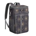 thumbnail image 1 of Gothic Celestial Print Backpack Cooler – Leakproof Insulated Lunch Bag with Sun, Moon, and Starry Night Design for Work & Travel, 1 of 2