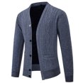thumbnail image 5 of Cardigan Épais Texturé pour Homme, Veste en Tricot à Boutons, 5 of 5