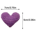 thumbnail image 1 of Birdeem Cœur Crocheté de Poche Petit Cadeau, 1 of 1