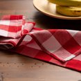 thumbnail image 2 of Fabstyles Country Check Cotton Set of 4 Kitchen Towel, 2 of 4