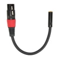 thumbnail image 2 of Universal XLR Female To 3.5mm Microphone Cable, Professional, Stable, Easy To Use, For Camera, Computer, 2 of 7