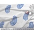thumbnail image 2 of Soimoi Rayon Crepe Fabric Paisley Block Fabric Prints by Yard 46 Inch Wide, 2 of 3