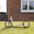 thumbnail image 2 of Aosom Trottinette, Jouet à Chevaucher pour Enfants avec Roue Gonflable de 16 Pieds', Blanc, 2 of 10