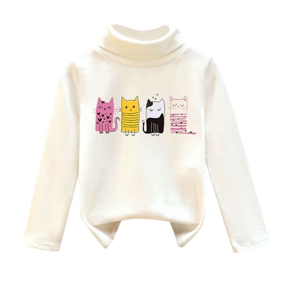 FhsagQ The 7th Of July Kids Baby Boys Girls Shirts High Collar Soft Tops T Shirt Pul Sweatshirt Girl Spring The 7th Of July T shirts Size 6/7 Girls Summer shirts 5T Easter White 6-7 Years