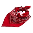 thumbnail image 4 of Douzaine de Bandanas Paisley Multicolores Ensemble Bandana de Cowboy Foulard pour la Tête Double Face, 4 of 9