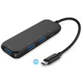 thumbnail image 1 of Type-C 2.0 HUB Adaptateur avec 4 USB Interface Ultra Mince Hubs USB pour Ordinateur Portable PC, 1 of 5