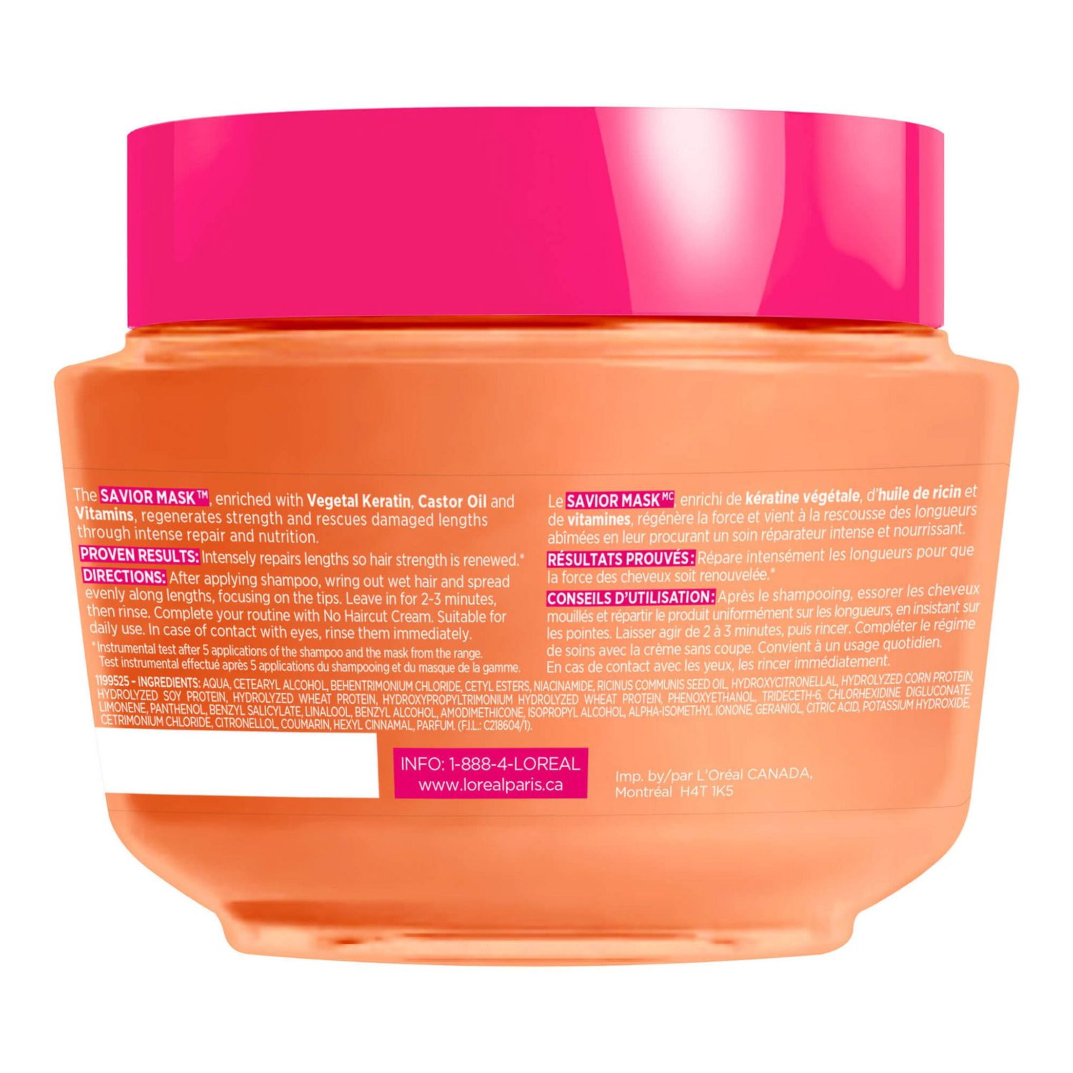 L'Oréal Paris Hair Expertise Dream Lengths, masque capillaire réparateur de longueurs, 300 ml