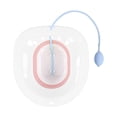 thumbnail image 1 of Toilet Bath, Squat Free Reduce Pain Spill Proof Water Massage Foldable Sitz Bath With Flusher Bath Foldable Toilet For Postpartum, 1 of 8