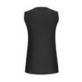 thumbnail image 3 of Timegard Womens Tank Tops Eyelet V Neck Button Slim Fitting Sleeveless Tops Casual Summer Beach Vacation, 3 of 5