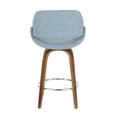 thumbnail image 2 of Fabrico Mid-Century Modern Counter Stool by LumiSource, 2 of 9